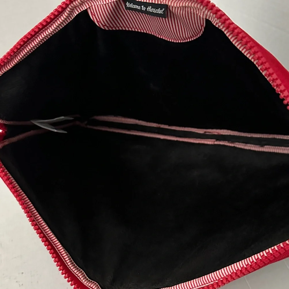 Herschel Supply Company Red and Navy Laptop Bag